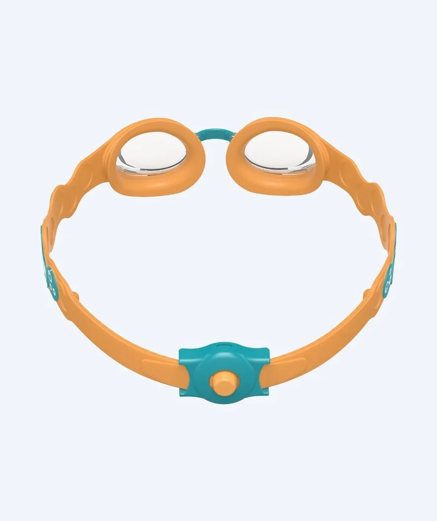 Speedo okulary do pływania dla dzieci (3-6) - Infant Spot - Pomarańczowy/zielony - Image 3
