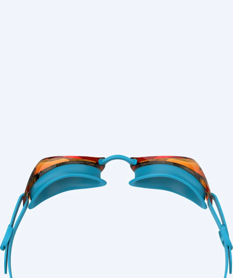 Speedo okulary do pływania dla dzieci (6-14) - Jet 2.0 - Niebieski/pomarańczowy - Image 2
