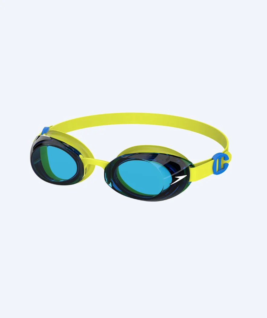 Speedo okulary do pływania dla dzieci (6-14) - Jet 2.0 - Żółty/niebieski