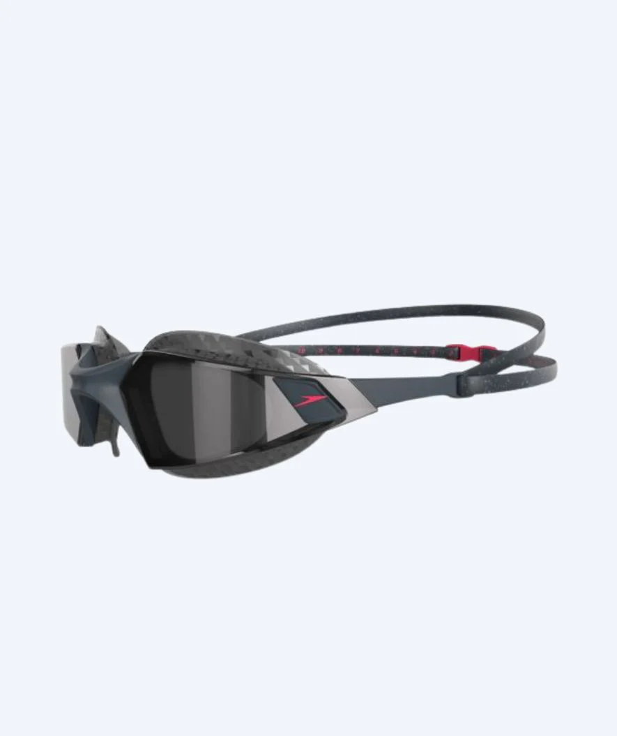 Speedo okulary do pływania na wodach otwartych - AquaPulse Pro - Czarny/czerwony - Image 2