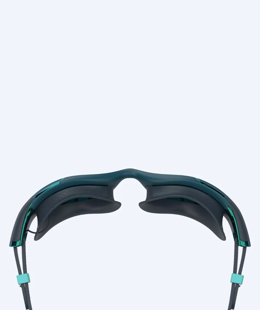 Speedo okulary do pływania treningowe - Biofuse 2.0 Mirror - Ciemnoniebieskie/zielone - Image 3