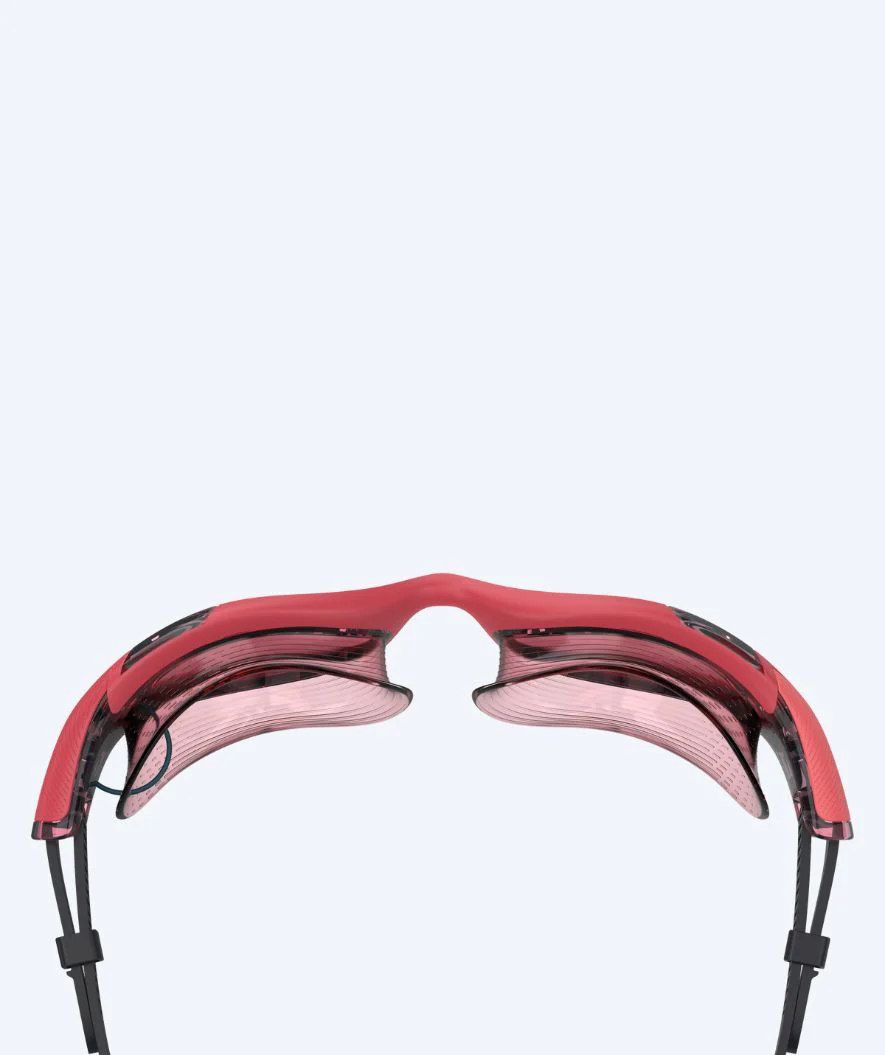Speedo okulary do pływania treningowe damskie - Biofuse 2.0 - Czerwone/różowe - Image 3
