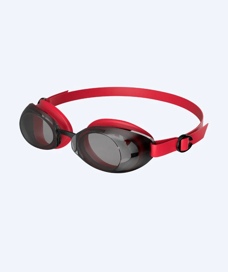 Speedo okulary do pływania treningowe - Jet 2.0 - Czerwone (dymiona soczewka)