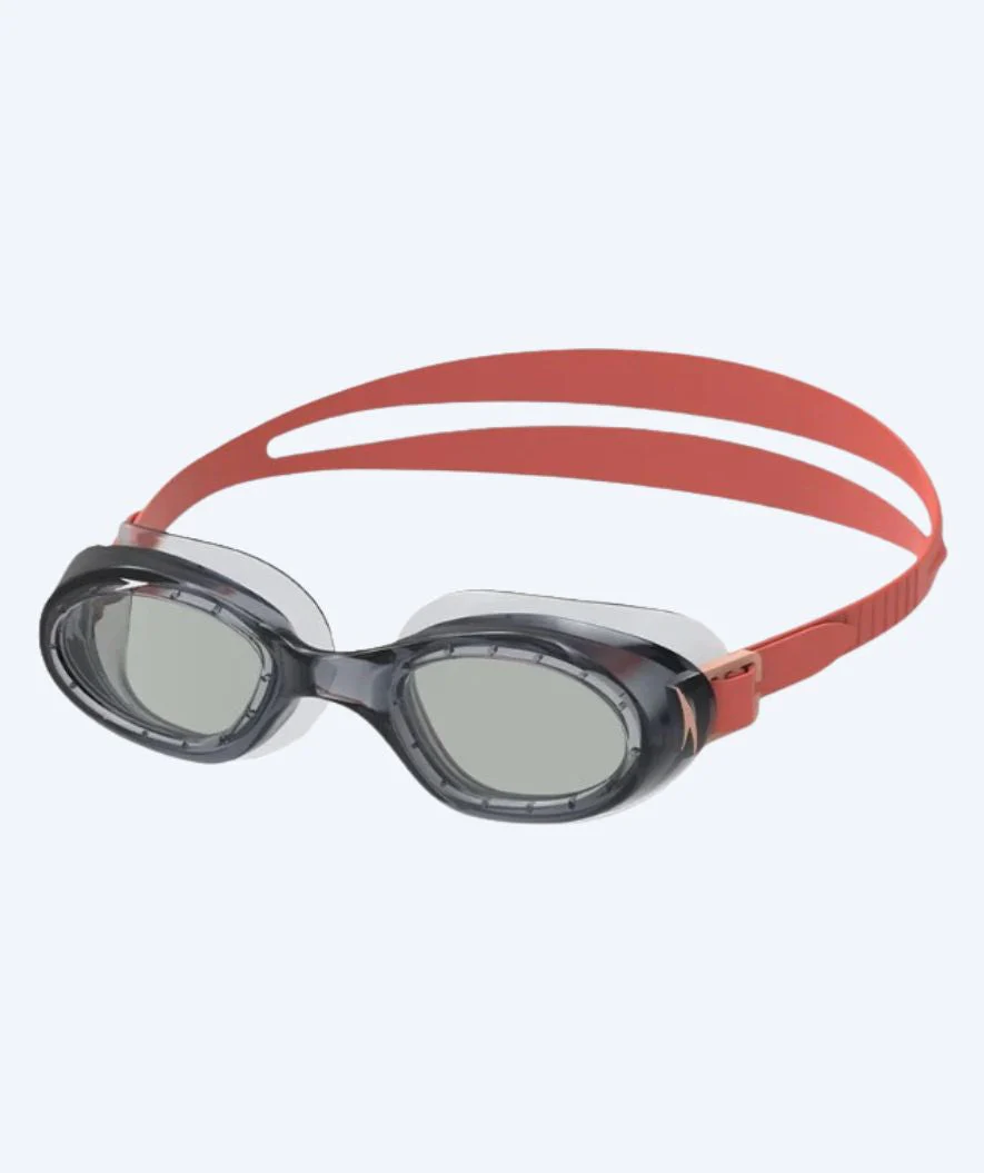 Speedo okulary do pływania dla dzieci (6-16) - Futura Hydrospex - Czerwony/smoke