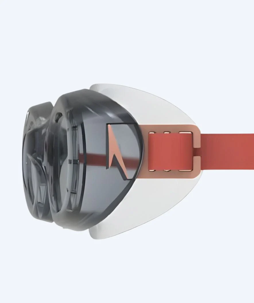 Speedo okulary do pływania dla dzieci (6-16) - Futura Hydrospex - Czerwony/smoke - Image 2
