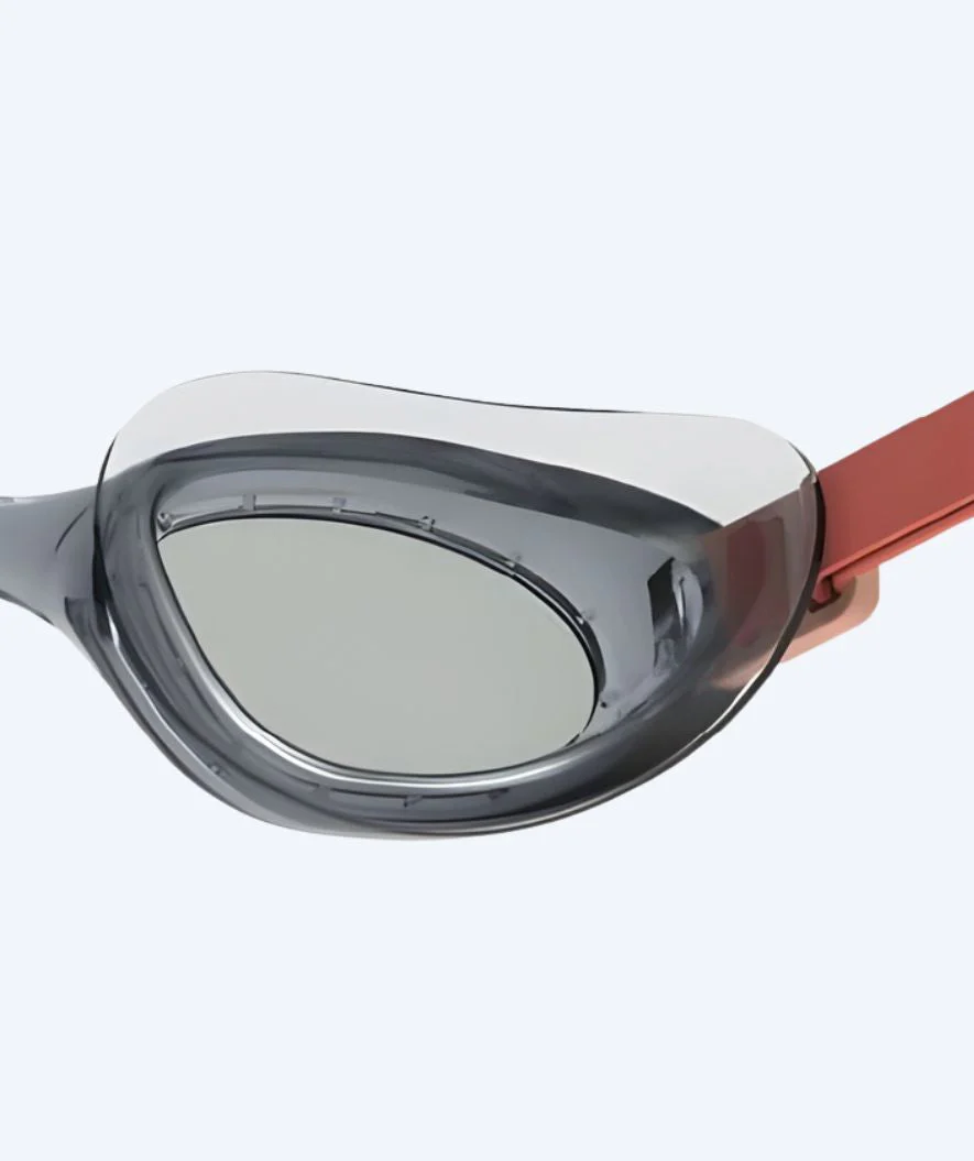 Speedo okulary do pływania dla dzieci (6-16) - Futura Hydrospex - Czerwony/smoke - Image 3