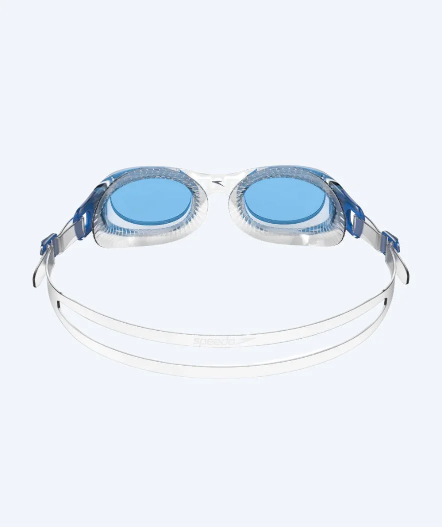 Speedo okulary pływackie treningowe - Futura Classic - Białe/niebieskie - Image 2