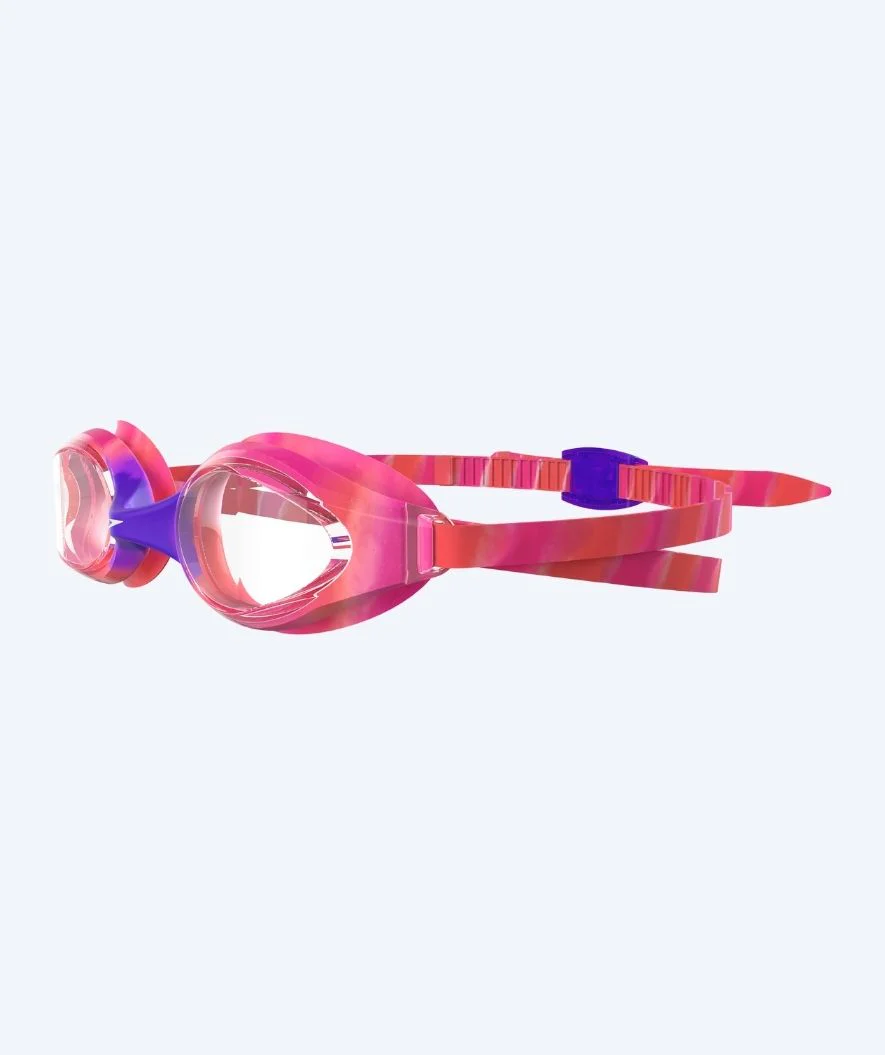 Speedo okulary pływackie treningowe - Hyper Flyer - Jasnoróżowe/Fioletowe - Image 3