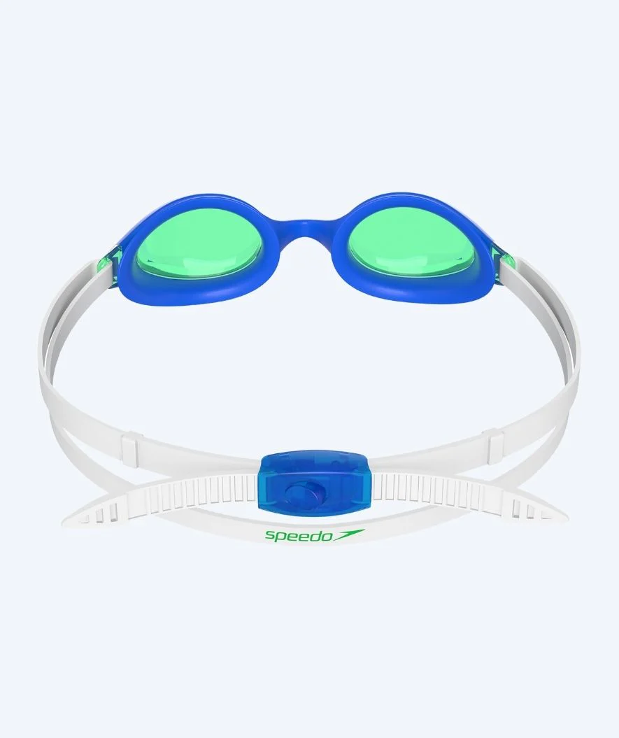 Speedo okulary pływackie treningowe - Hyper Flyer - Niebiesko/białe - Image 2