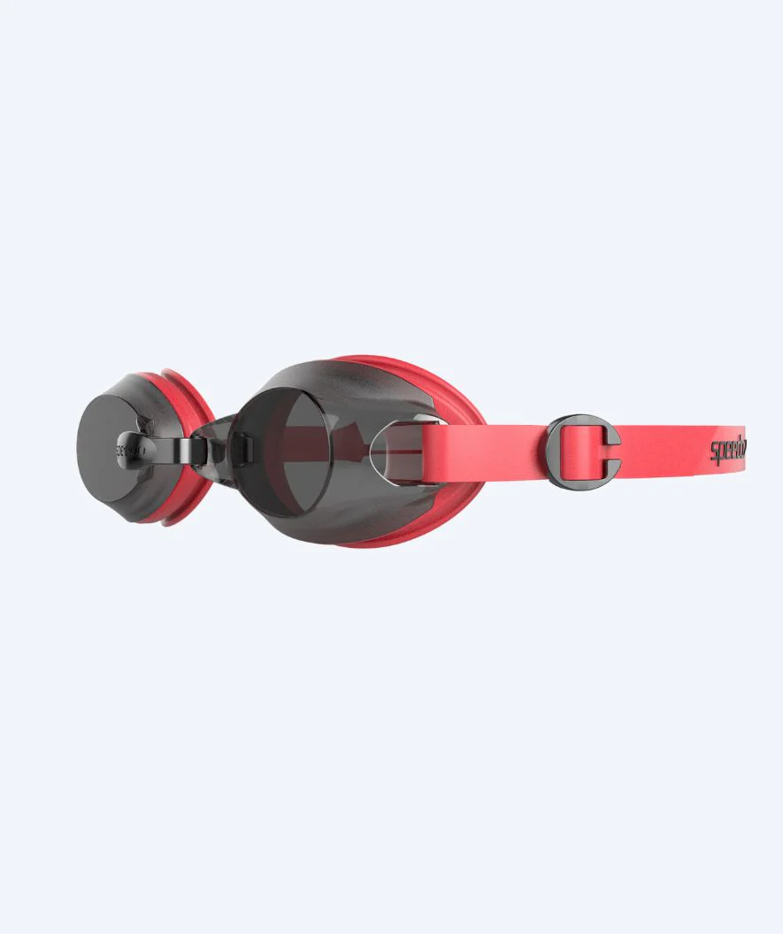 Speedo okulary pływackie treningowe - Jet - Czerwony (przydymiona soczewka) - Image 3