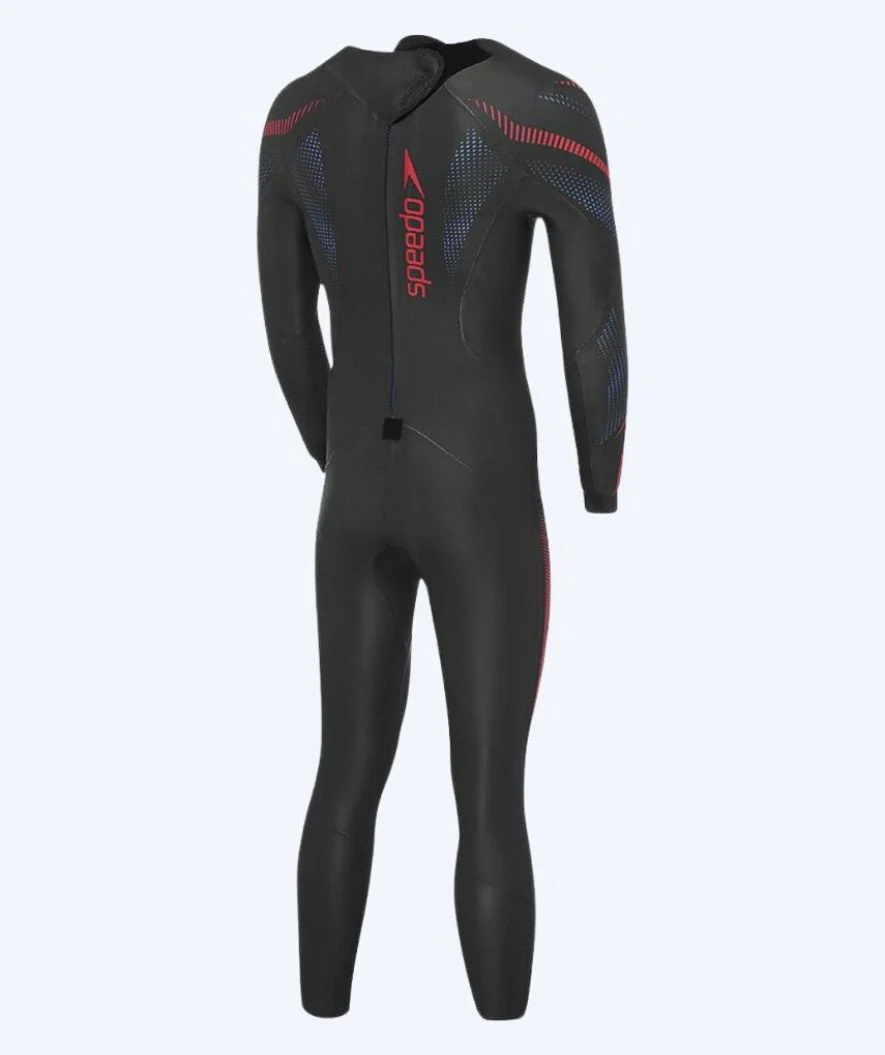 Speedo pianka do pływania męska - Xenon - Czarny/czerwony - Image 5