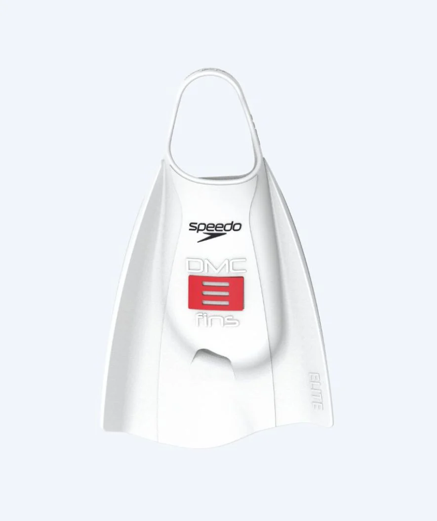 Speedo płetwy do pływania - DMC Elite - Białe/czerwone