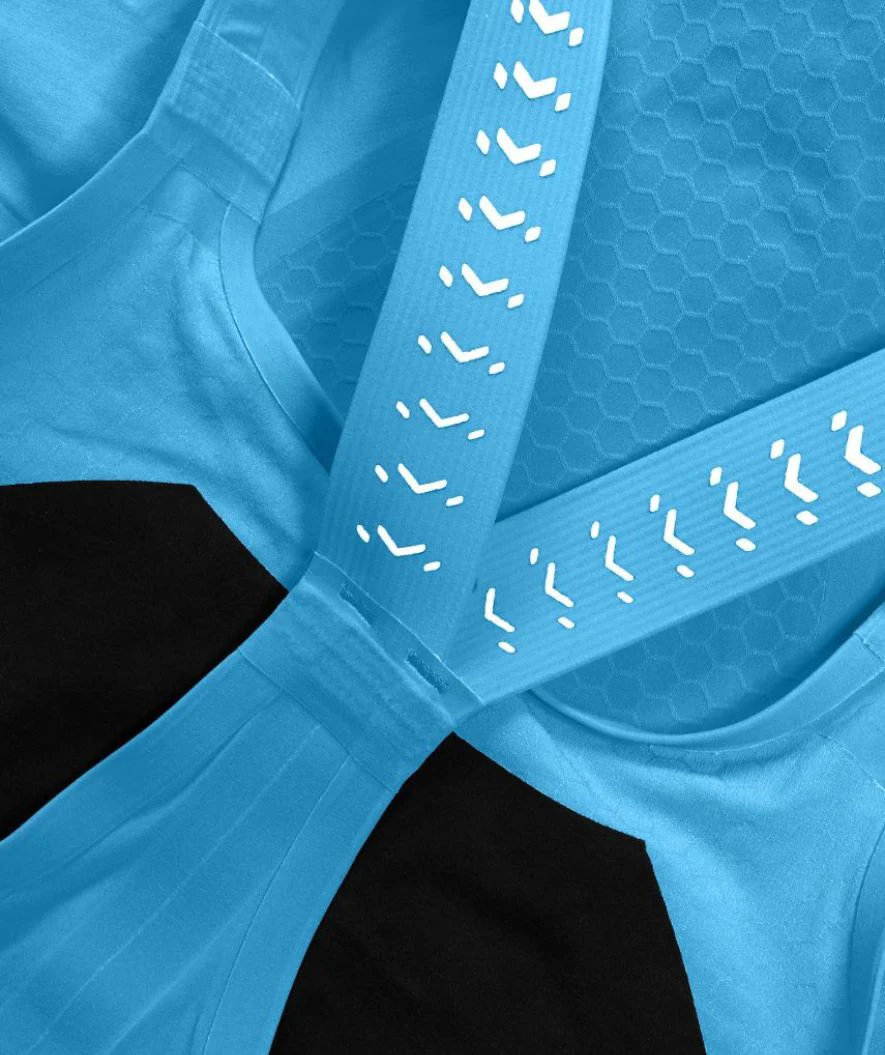 Speedo strój kąpielowy na zawody dla kobiet - LZR Pure Intent 2.0 - Jasnoniebieski/czerwony - Image 7
