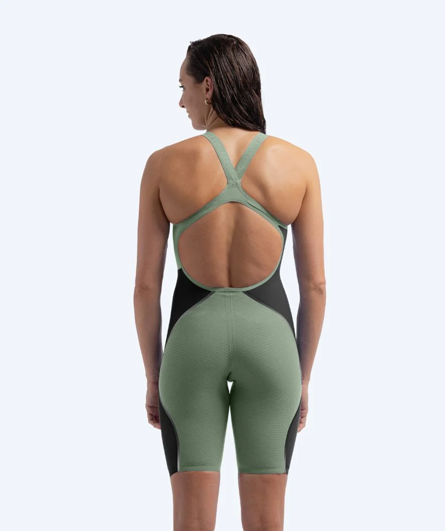 Speedo strój kąpielowy na zawody dla kobiet - LZR Pure Intent 2.0 - Zielony/czarny - Image 2