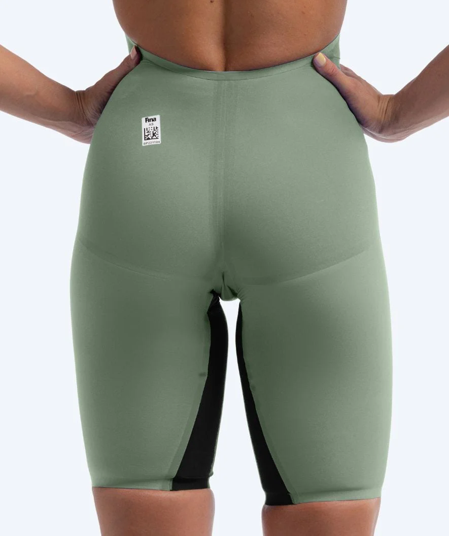 Speedo strój kąpielowy na zawody dla kobiet - LZR Pure Valor 2.0 - Zielony/czarny - Image 5