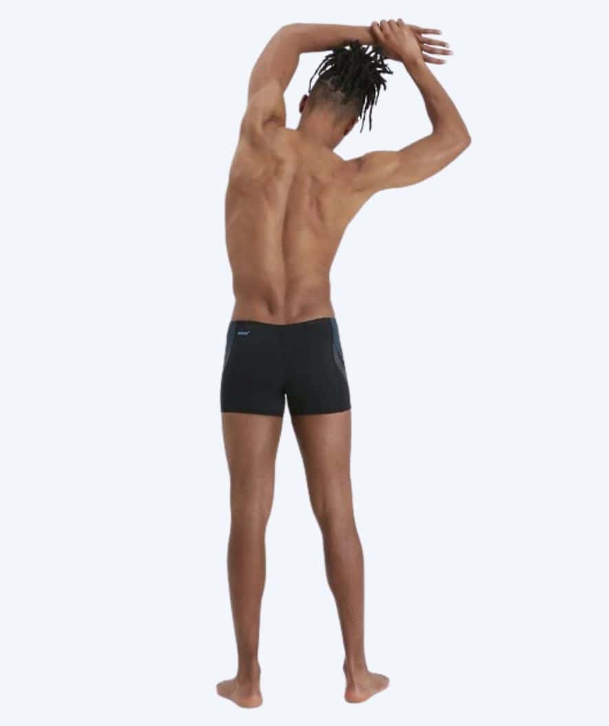 Speedo bokserki kąpielowe dla mężczyzn - Tech Panel - Czarny/niebieski - Image 2