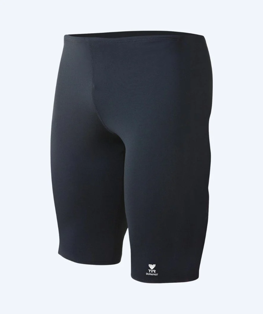 TYR długie kąpielówki dla mężczyzn - Durafast Elite Solid - Czarny - Image 5