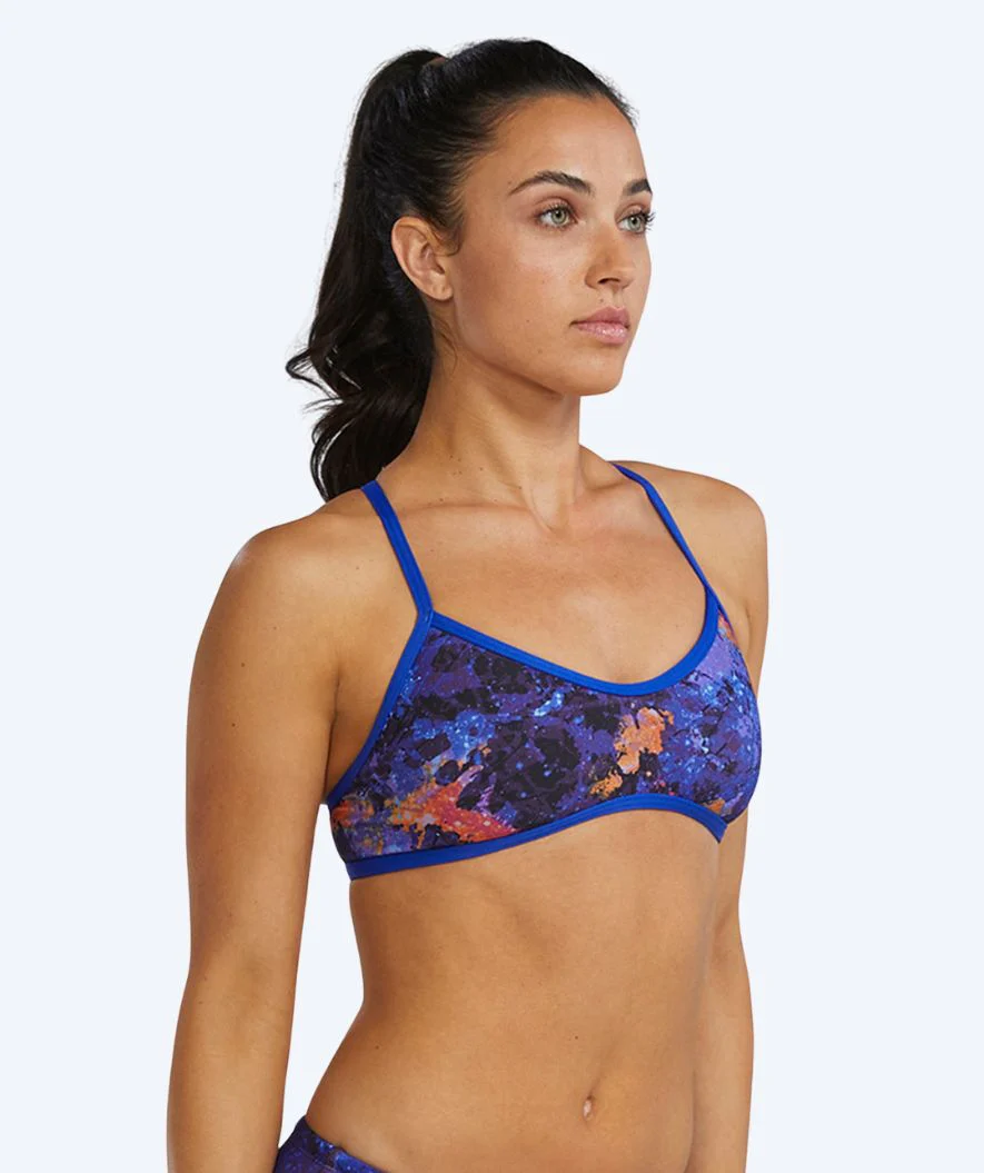 TYR góra od bikini damska - Durafast Elite Trinity - Fioletowa/pomarańczowa - Image 4