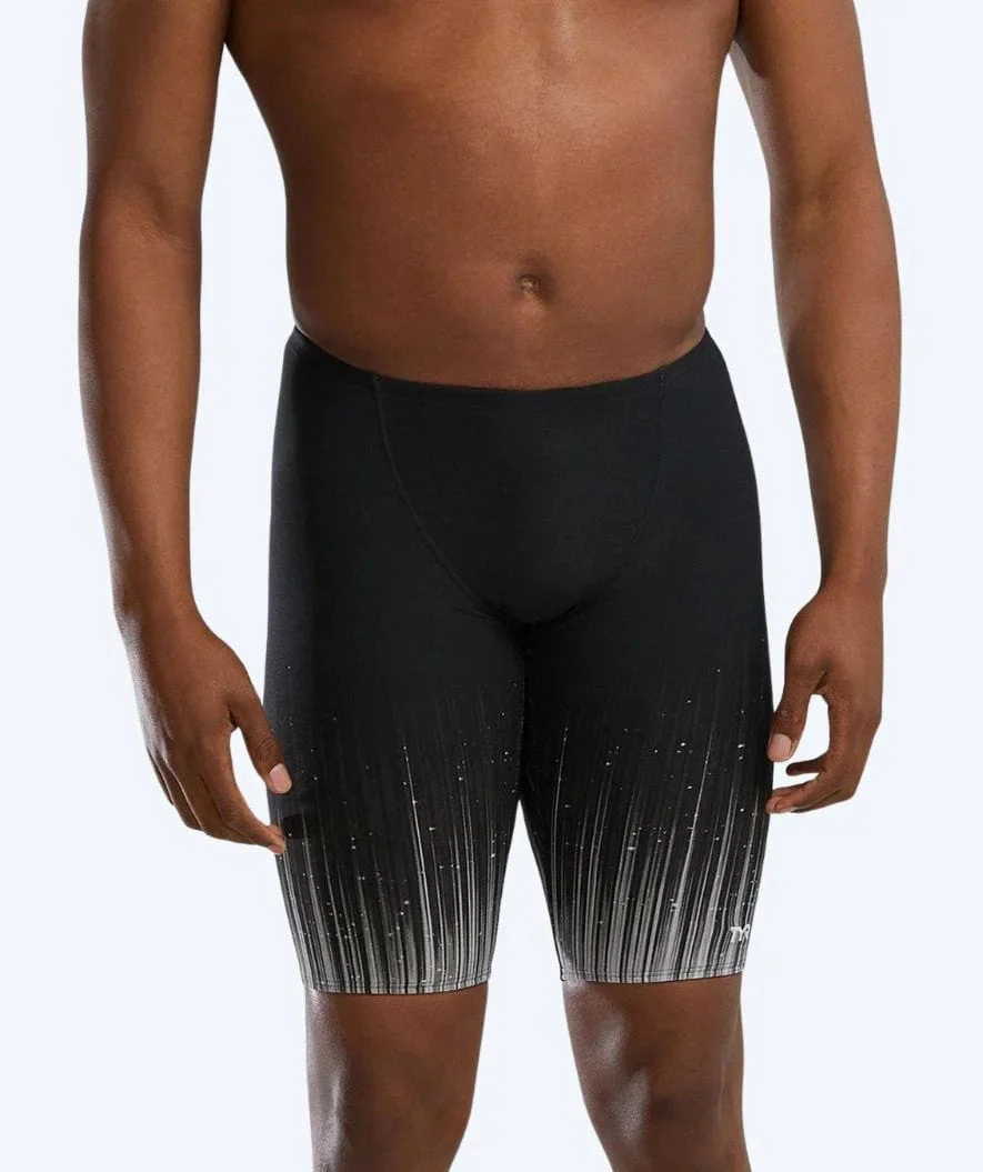 TYR długie kąpielówki dla mężczyzn - Durafast Elite Speedwarp - Czarny/Biały