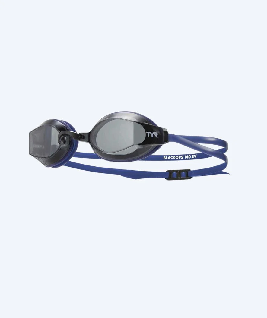 TYR okulary do pływania - Blackops 140 EV - Fioletowy (przydymiona soczewka)