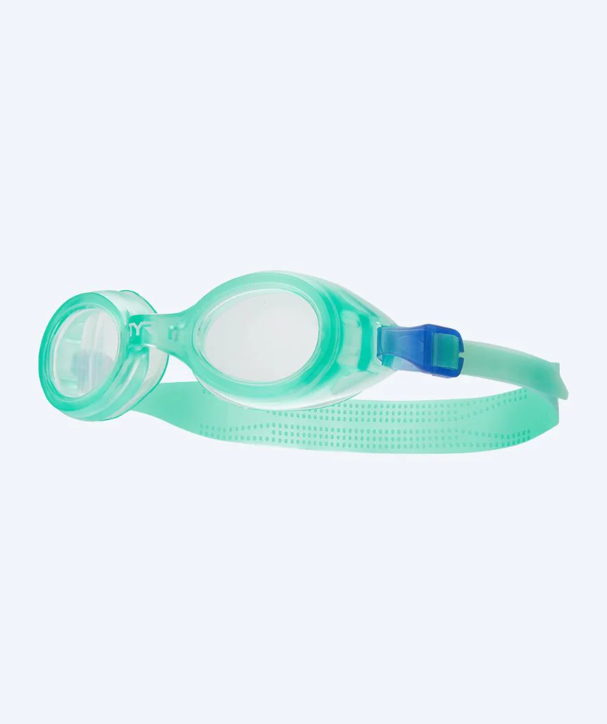 TYR okulary do pływania dla dzieci - Aqua Blaze - Jasnoniebieskie