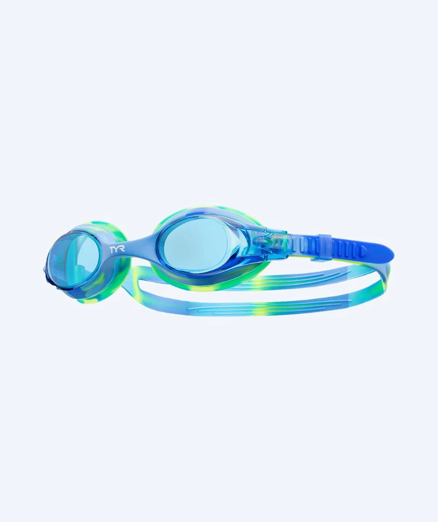 TYR okulary do pływania dla dzieci - Swimple - Niebieski/zielony