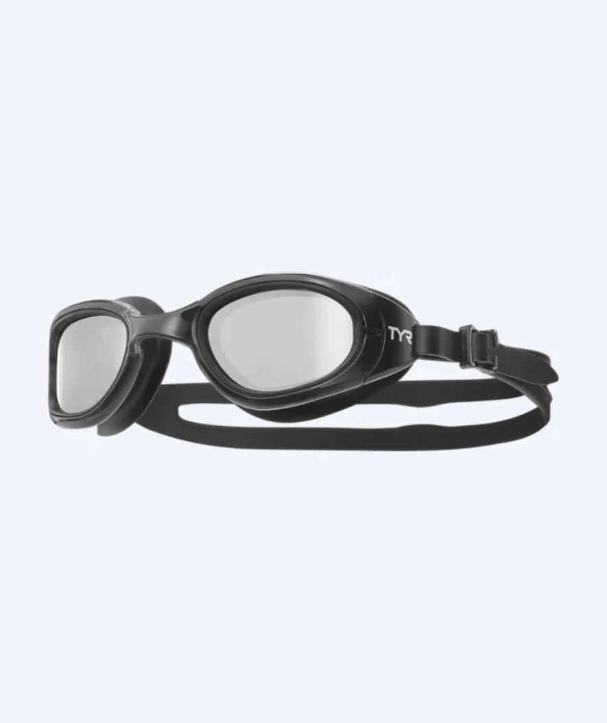 TYR okulary pływackie treningowe - Spec OPS 2.0 Mirror - Srebrny/czarny