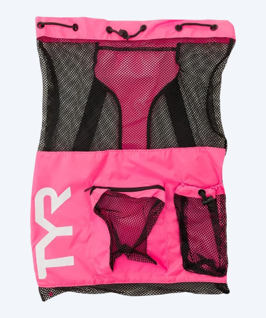 TYR siatka pływacka - Big Mesh Mummy 40L - Jasnoróżowy - Image 2