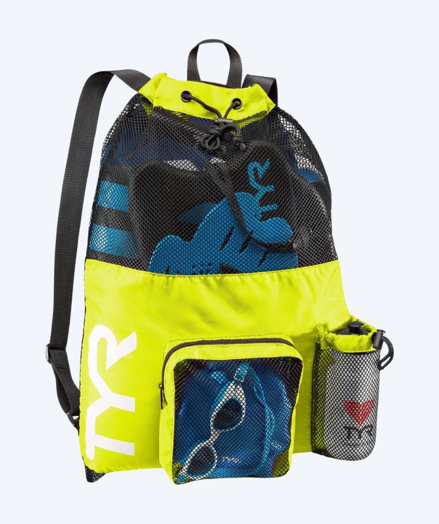 TYR siatka pływacka - Big Mesh Mummy 40L - Żółty