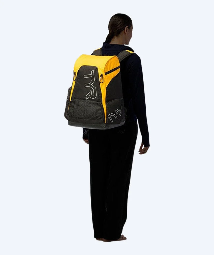 TYR torba pływacka - Alliance Team 45L - Różowy/czarny - Image 3