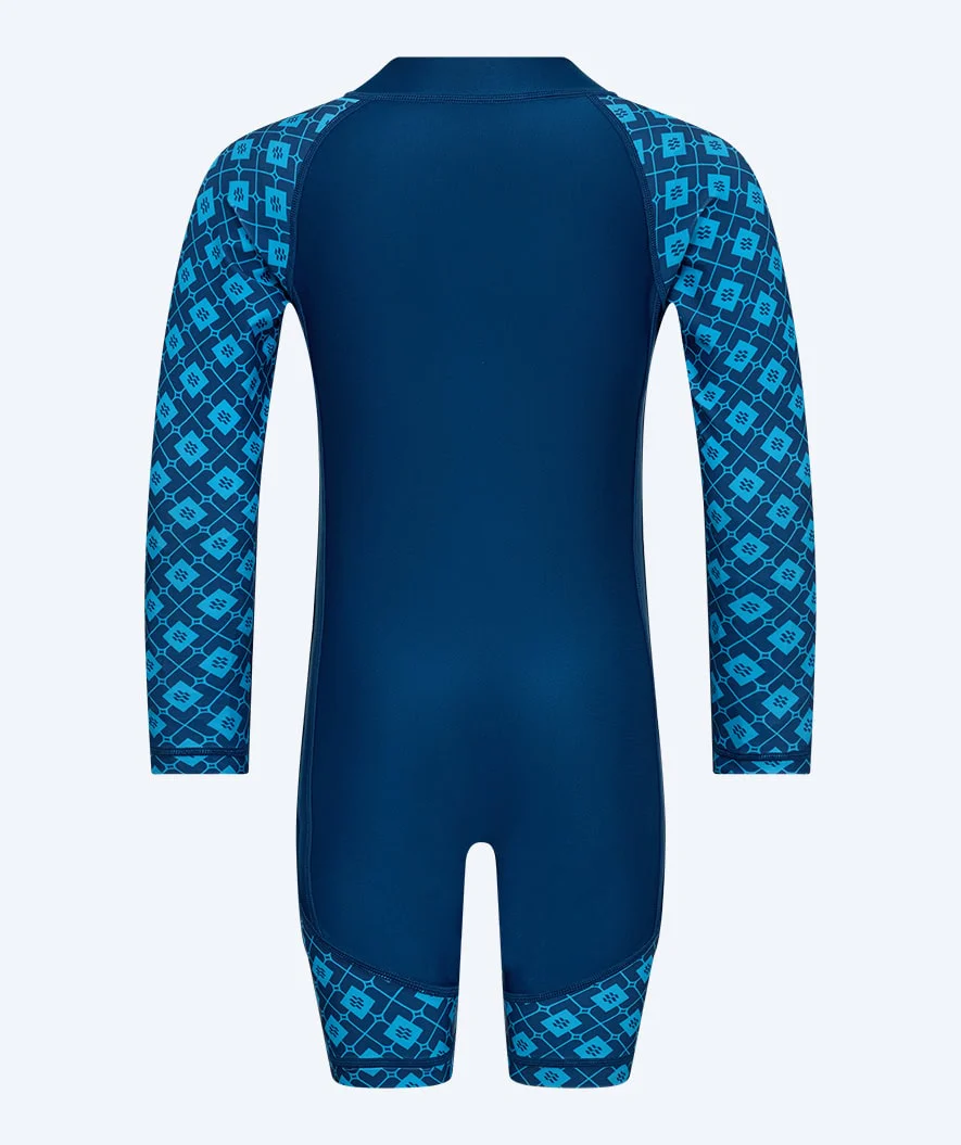 Watery kombinezon UV dla dzieci - Athena Langærmet Rashguard - Ciemnoniebieski - Image 2