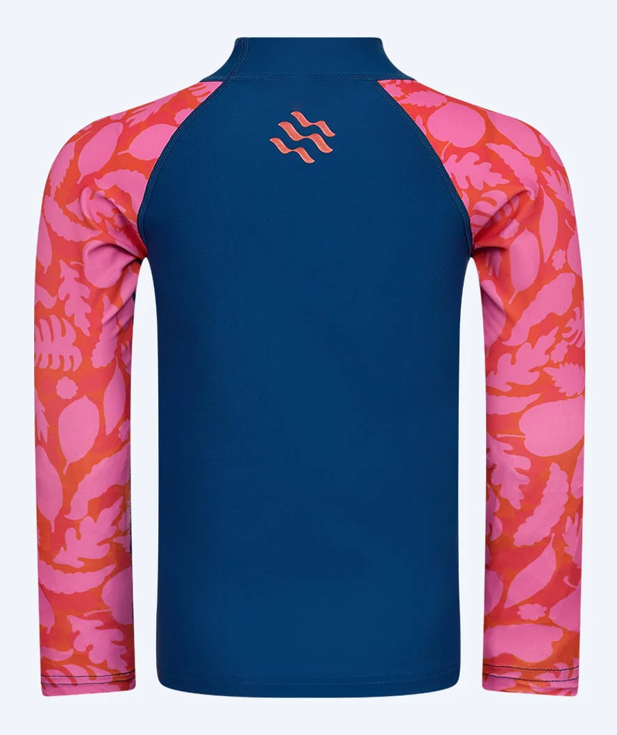 Watery koszulka UV dla dzieci - Osiris Langærmet Rashguard - Różowy/ciemnoniebieski - Image 8