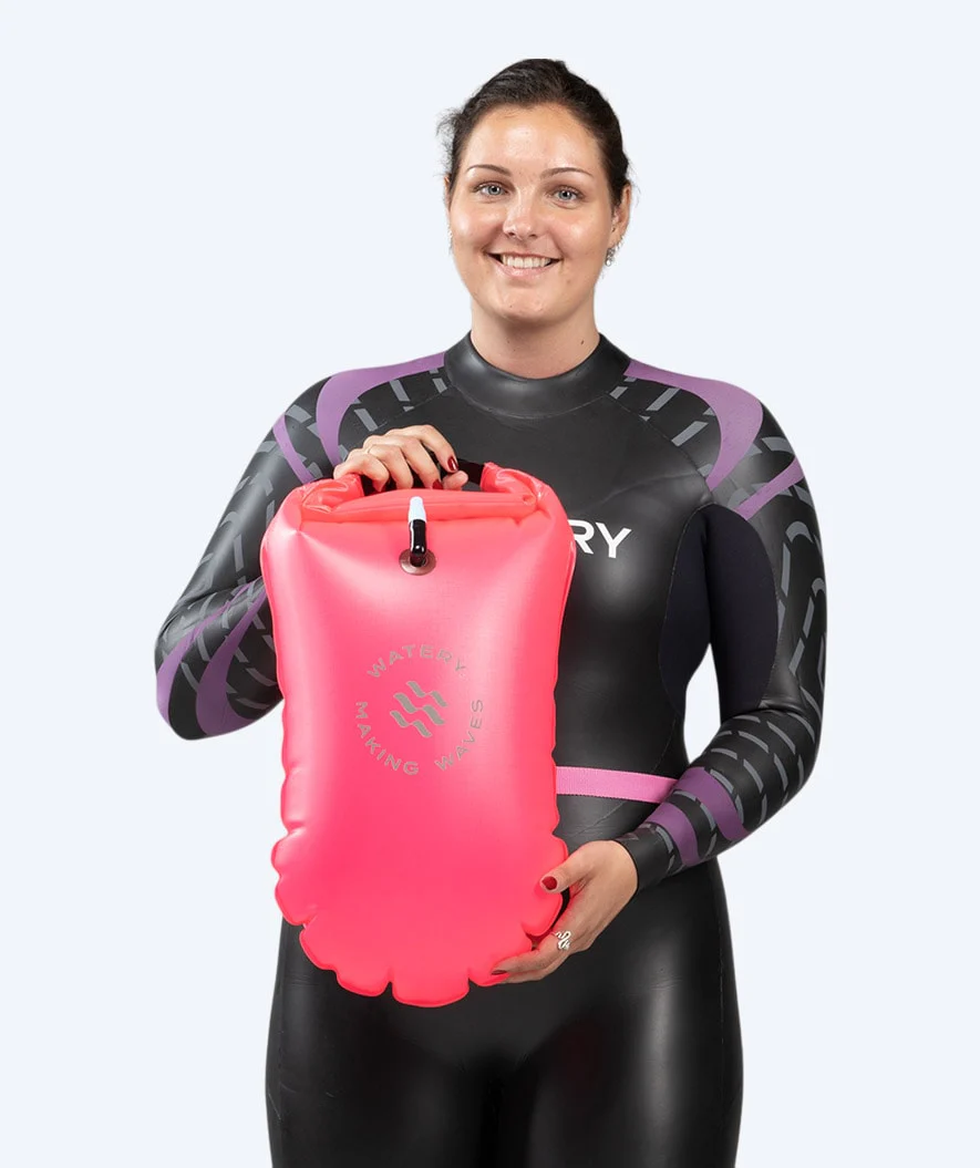 Watery bojka do pływania - PVC 28L - Różowa - Image 3