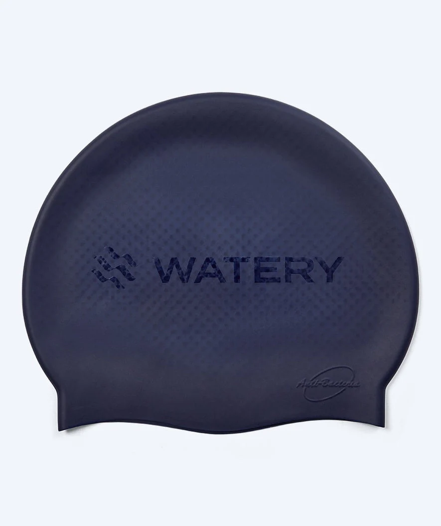 Watery czepek do pływania bąbelkowy - Avisa Bud - Ciemnoniebieski