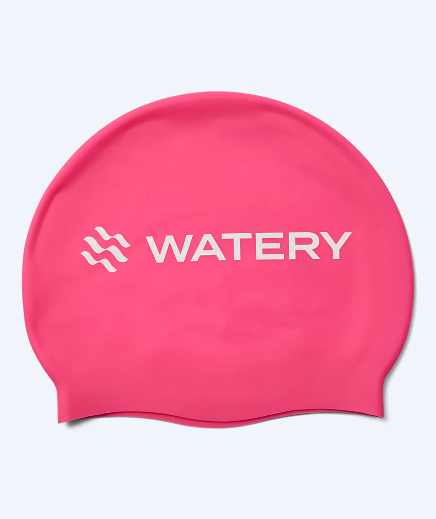Watery czepek do pływania dla dzieci (3-10) - Signature - Różowy