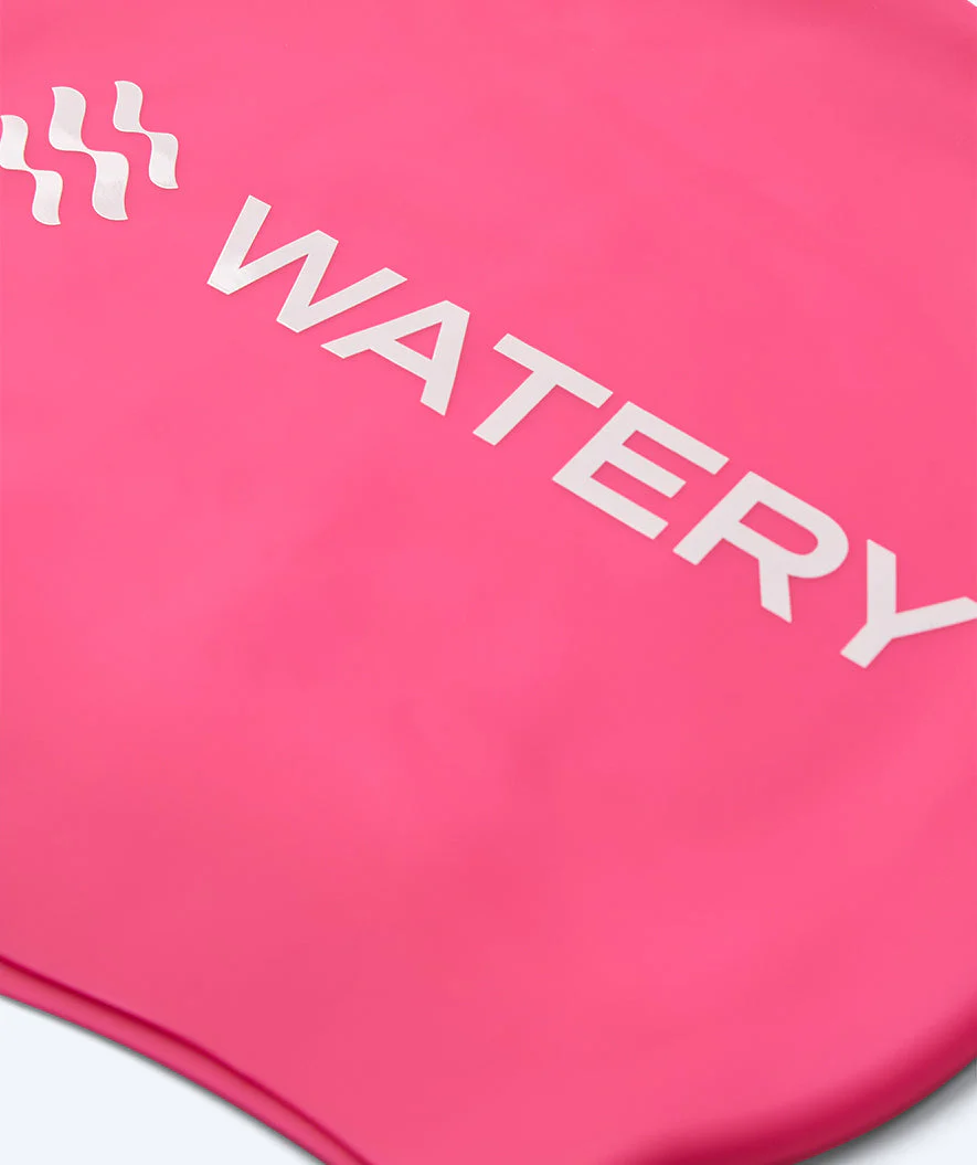 Watery czepek do pływania dla dzieci (3-10) - Signature - Różowy - Image 2