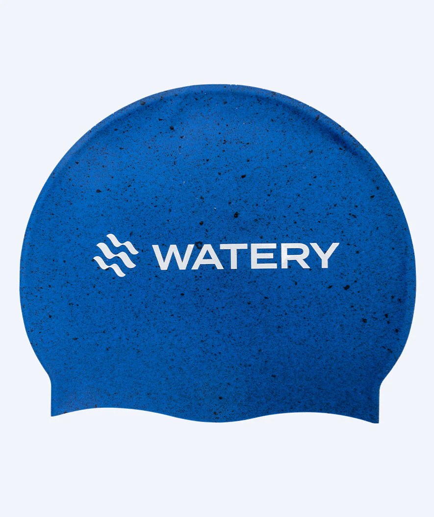 Watery czepek do pływania - Eco Signature - Royal Blue (30% z recyklingu)
