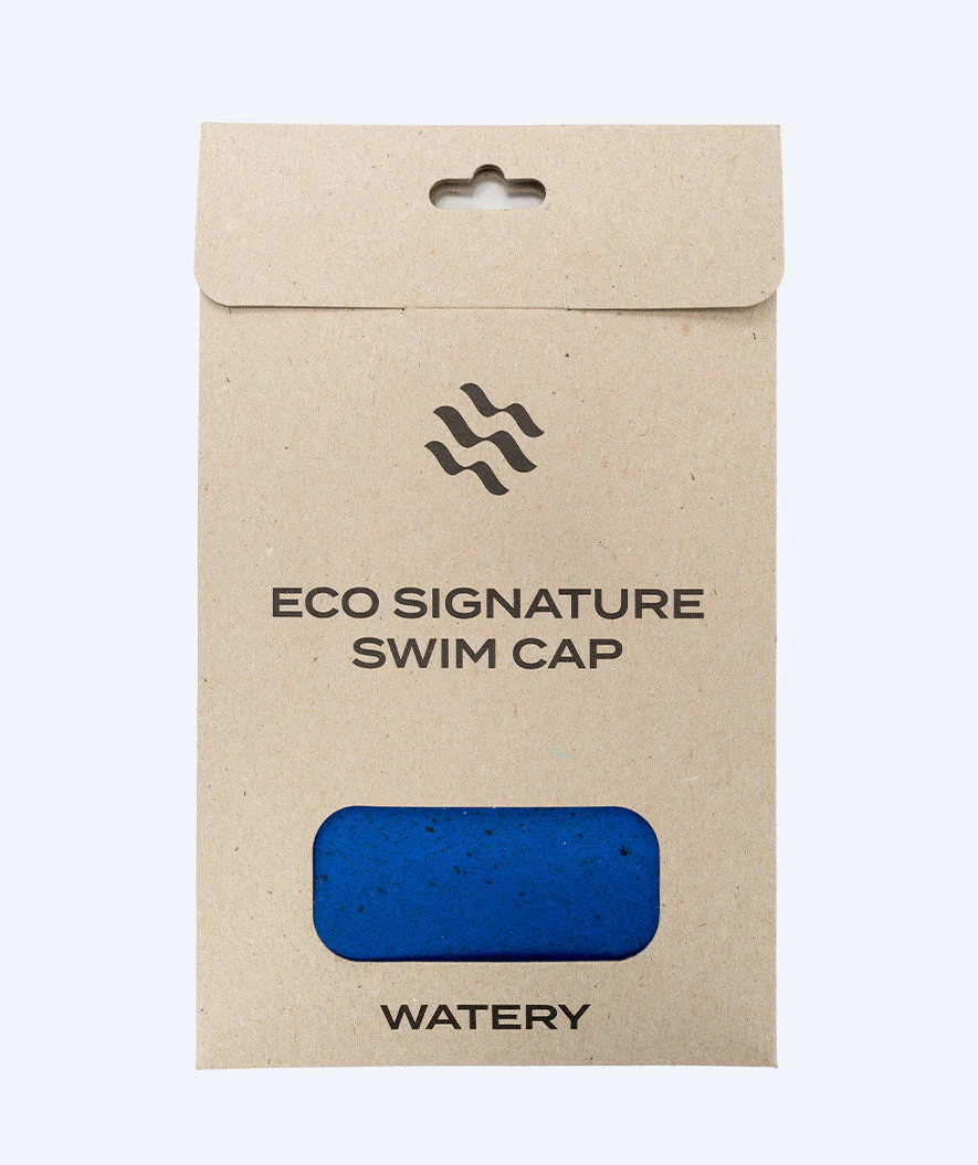 Watery czepek do pływania - Eco Signature - Royal Blue (30% z recyklingu) - Image 2