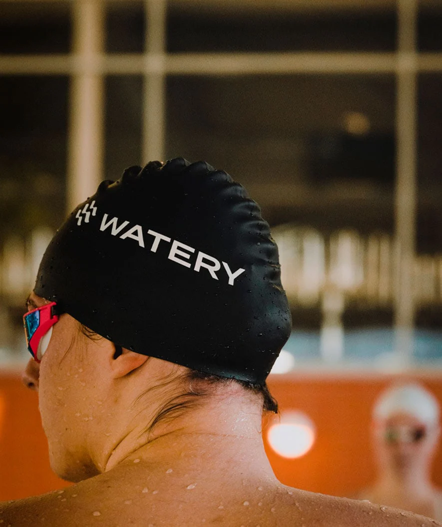 Watery czepek do pływania (od 10 lat) - Signature - Fluo Żółty - Image 16