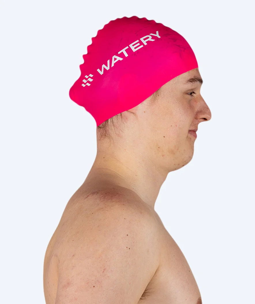 Watery czepek do pływania (od 10 lat) - Signature - Różowy - Image 8