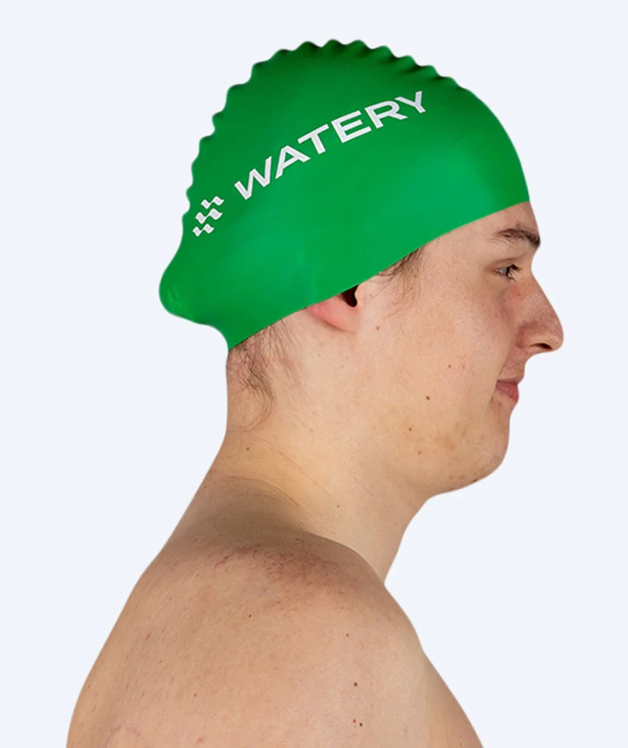 Watery czepek do pływania (od 10 lat) - Signature - Zielony - Image 7
