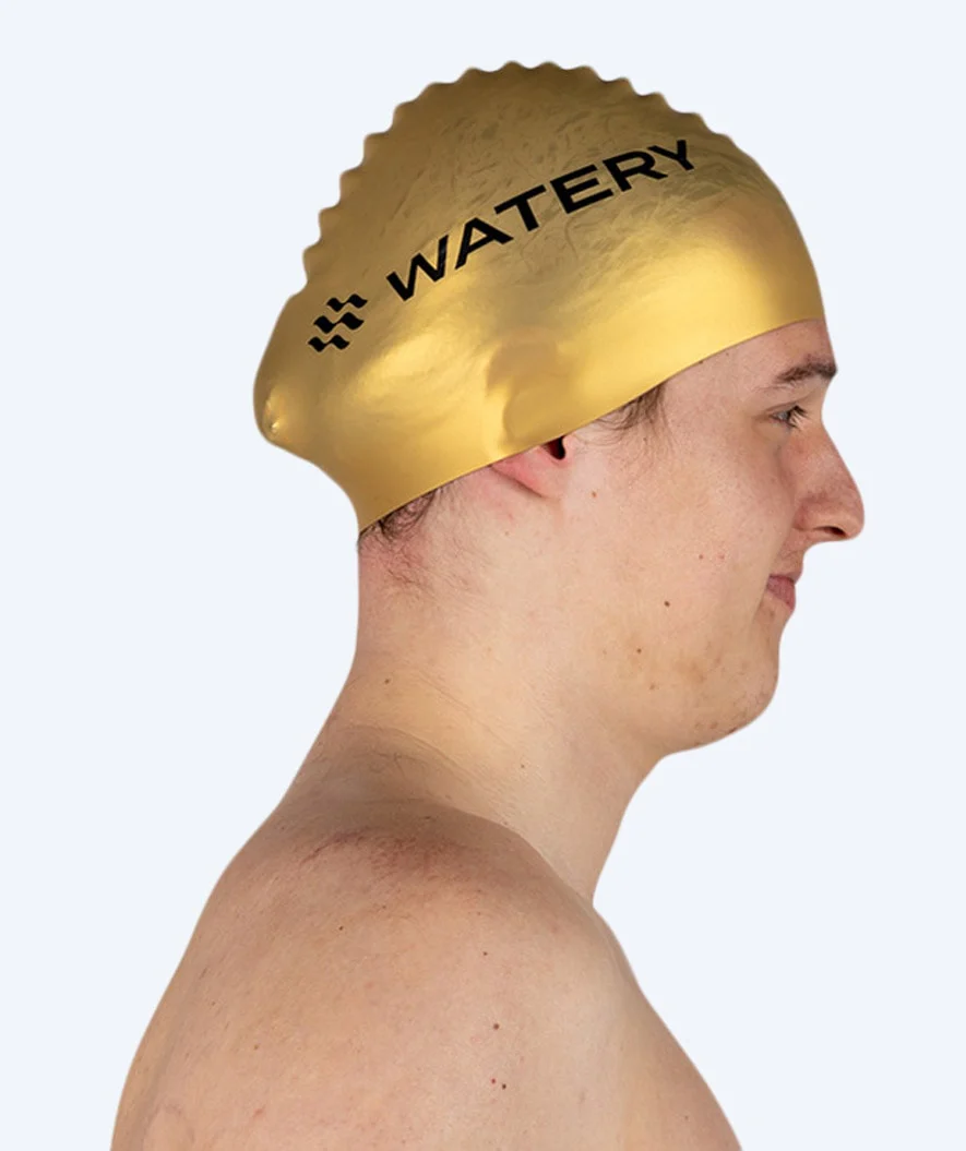 Watery czepek do pływania (od 10 lat) - Signature - Złoty - Image 7