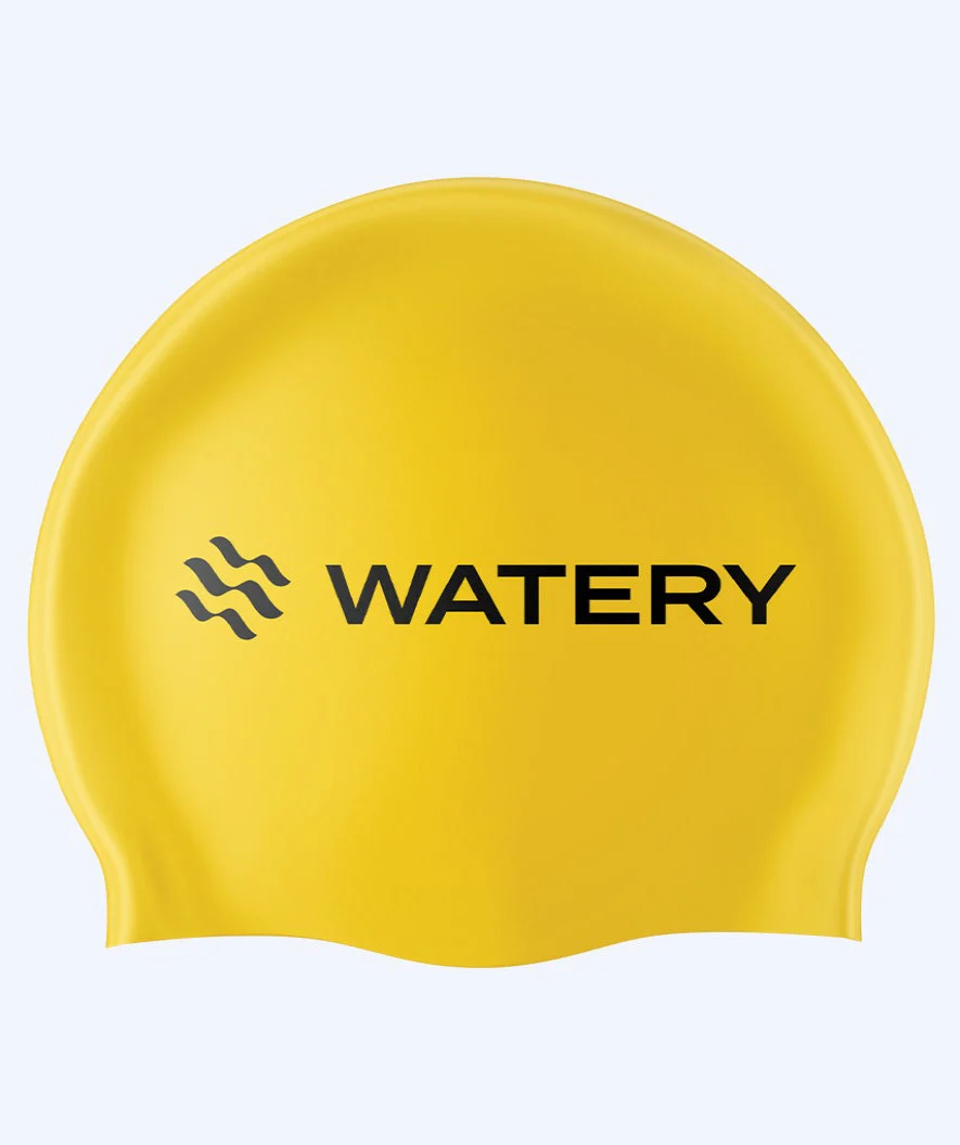 Watery czepek do pływania (od 10 lat) - Signature - Żółty