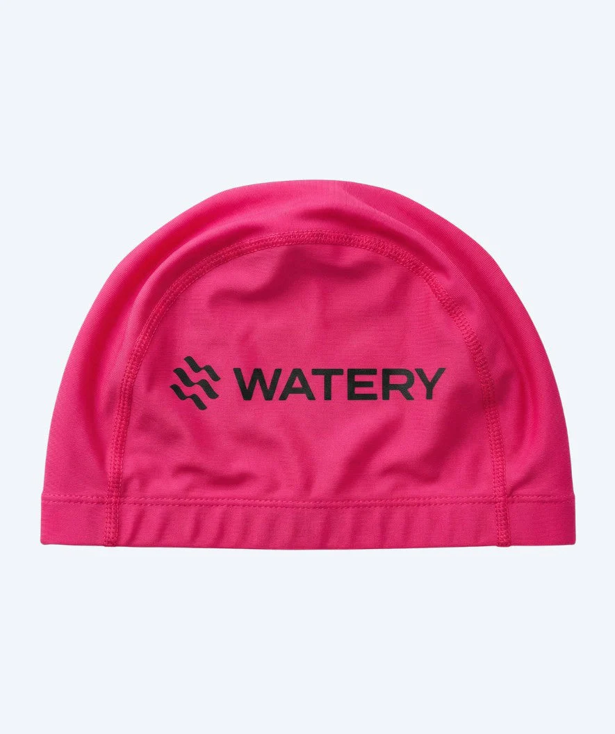 Watery czepek do pływania (od 10 lat) - Signature Elastane - Różowy