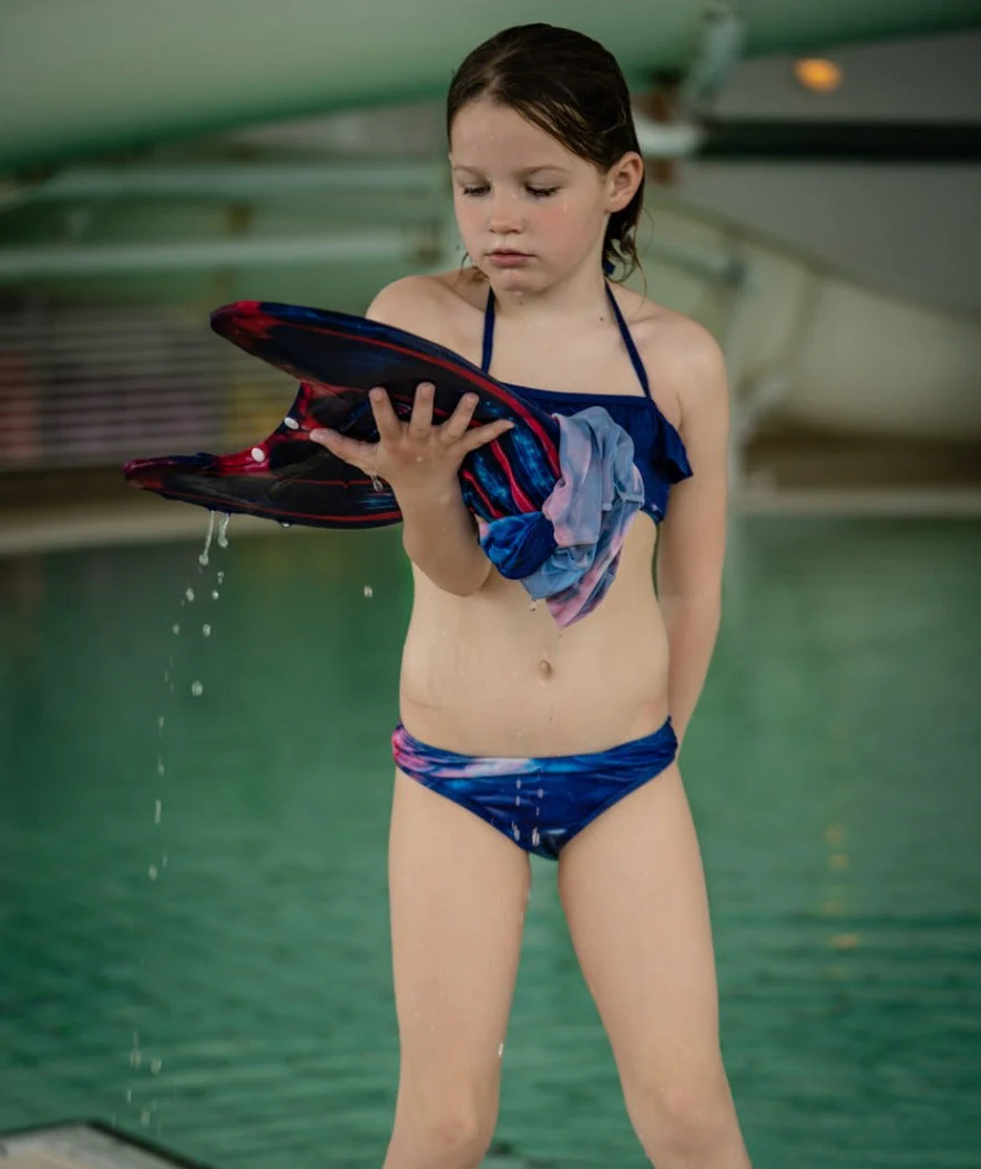 Watery dół od bikini syrenka dziewczęcy - Milky Way - Image 6