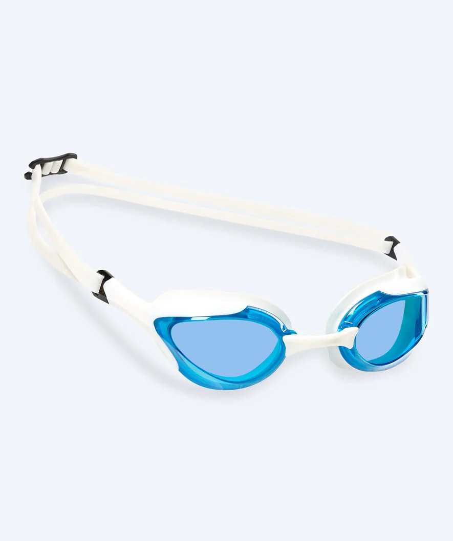 Watery Elite okulary do pływania - Murphy Active - Biały/Niebieski