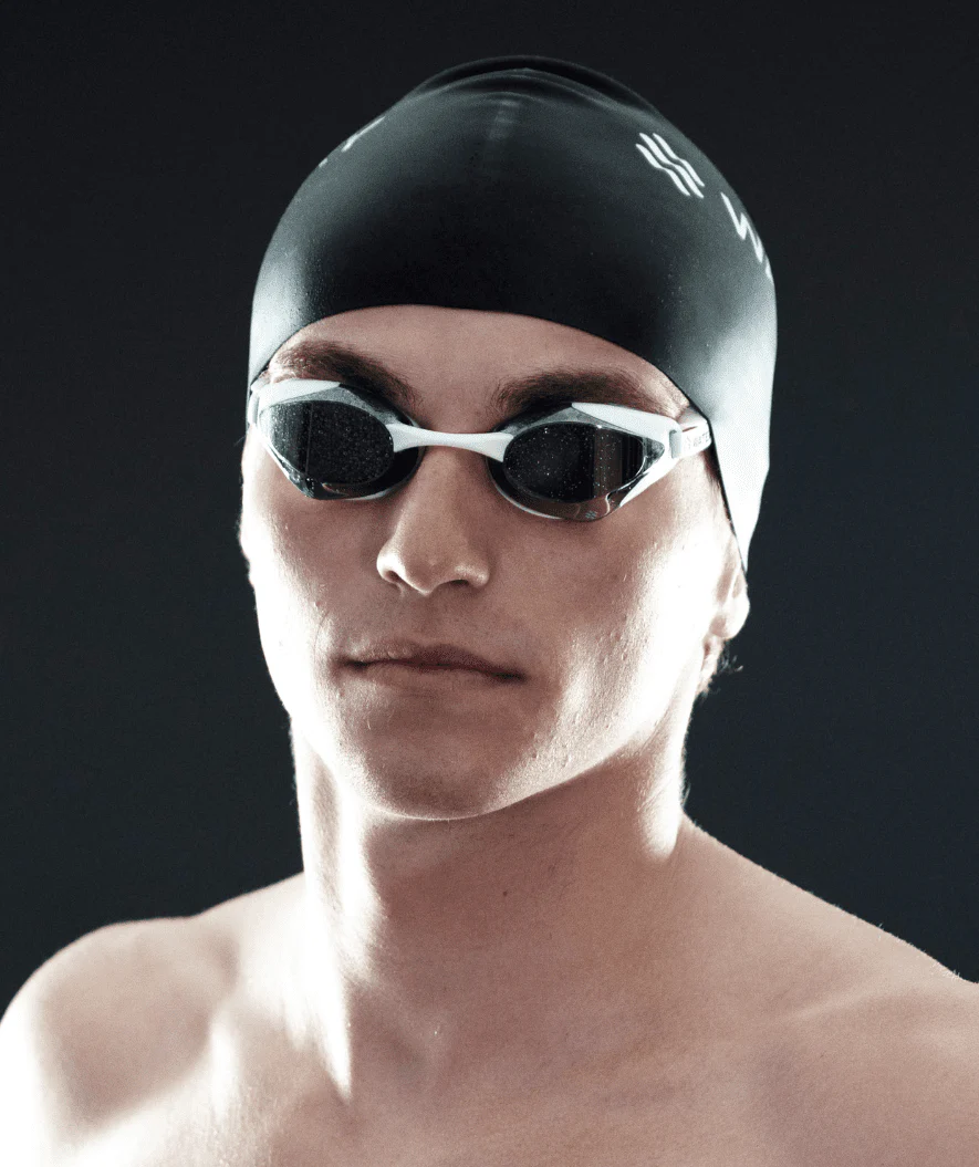 Watery Elite okulary do pływania - Poseidon Mirror - Biały/Srebrny - Image 18
