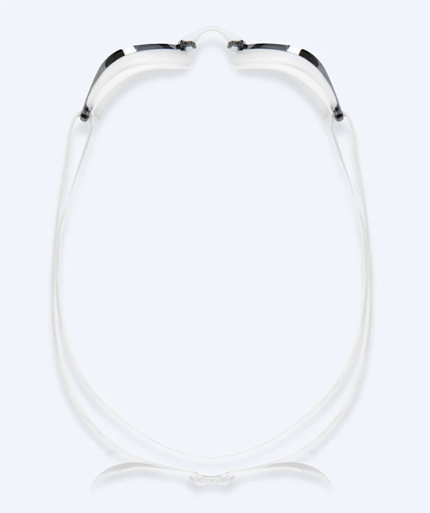 Watery Elite okulary do pływania - Poseidon Mirror - Biały/Srebrny - Image 3
