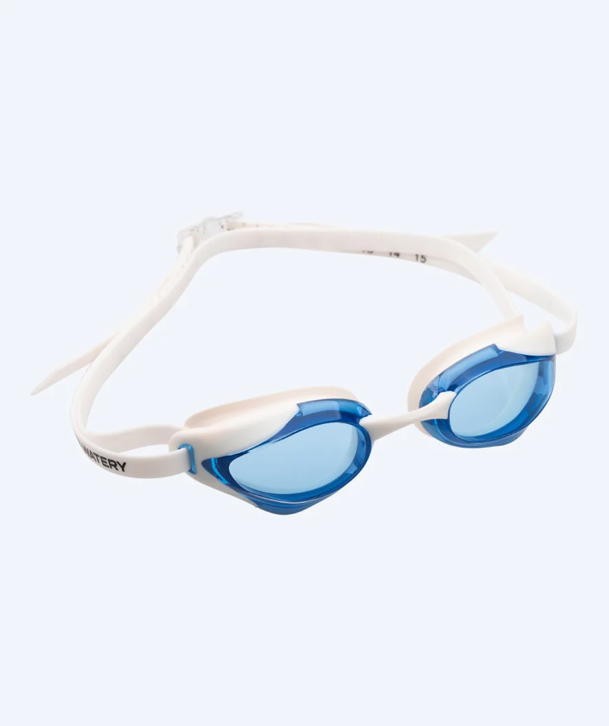 Watery Elite okulary do pływania - Poseidon Ultra - Biały/niebieski - Image 15