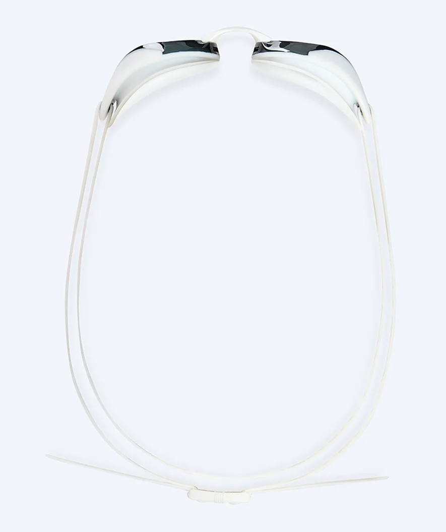 Watery Elite okulary do pływania - Poseidon Ultra Mirror - Biały/srebrny - Image 3